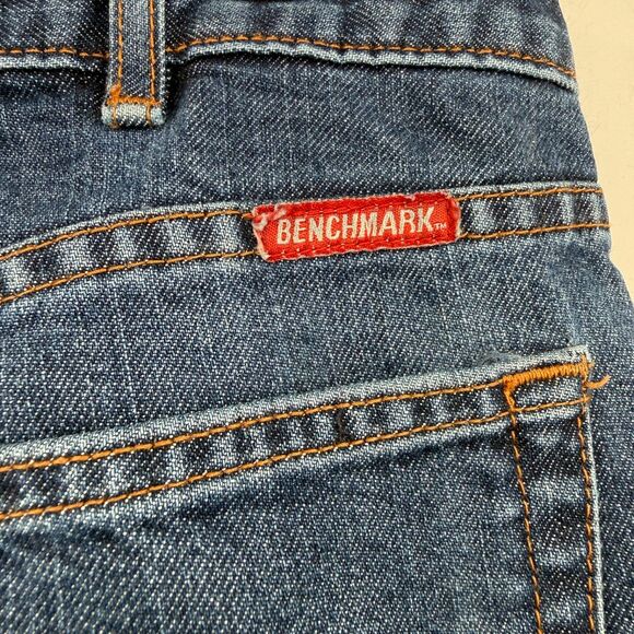 Benchmark FR Women's 6 Blue Flame Resistant Workwear Denim USA Made **Disclaimer - Picture 14 of 15
